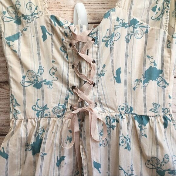 DISNEY HOT TOPIC CINDERELLA PEASANT SWEETHEART DRESS - Picture 12 of 13